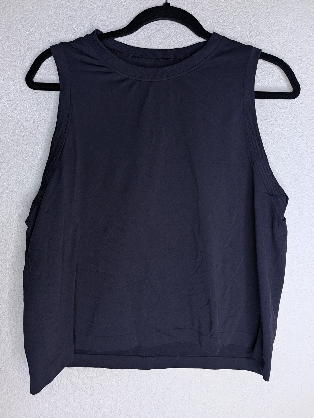 Spiritual Gangster Soft Basic Black Tank Yoga Wellness M/L Athleisure Active